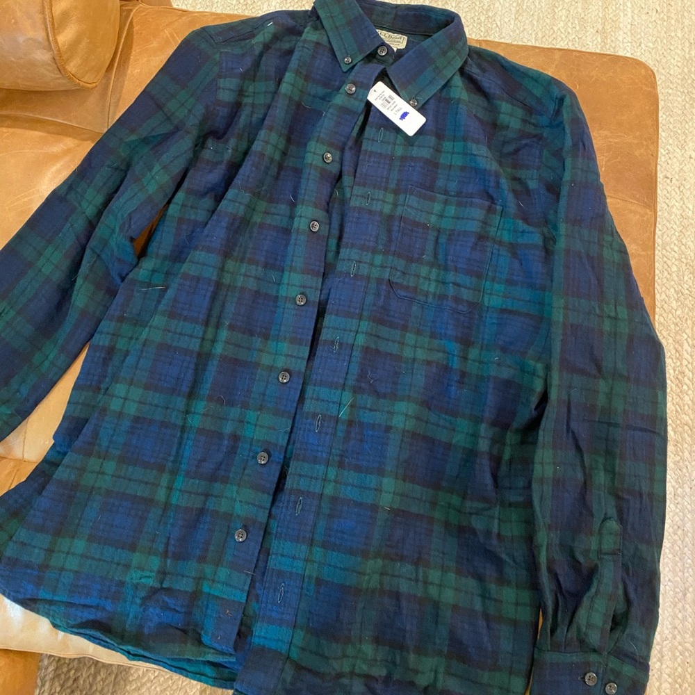 Traditional Fit L.L. Bean Flannel Shirt